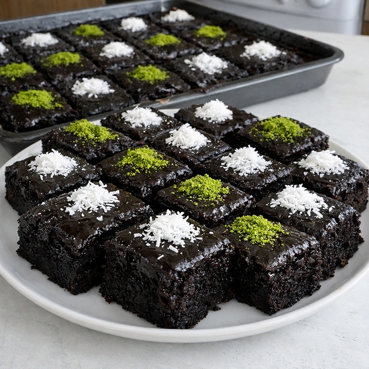 Browni Tadında Islak Kek Tarifi