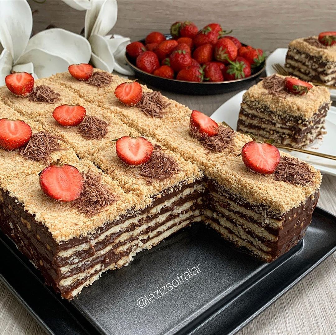 Bisküvili Kolay Pasta