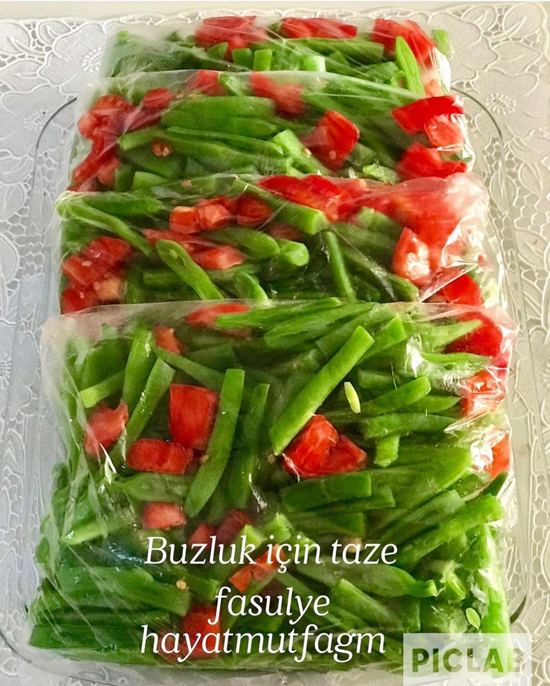 Buzluk İçin Yaz Tadında Kokusuz Fasulye