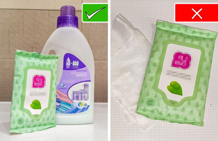 Çamaşır Makinesine Islak Mendil Atmak