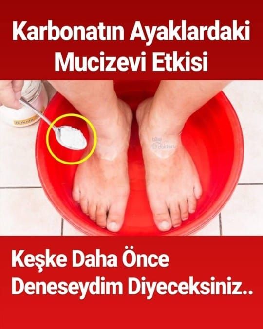 Karbonatın Ayaklardaki Mucizevi Etkisi