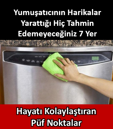 Çamaşır Yumuşatıcısının Harikalar Yarattığı Hiç Tahmin Edemeyeceğiniz Kullanım Alanı