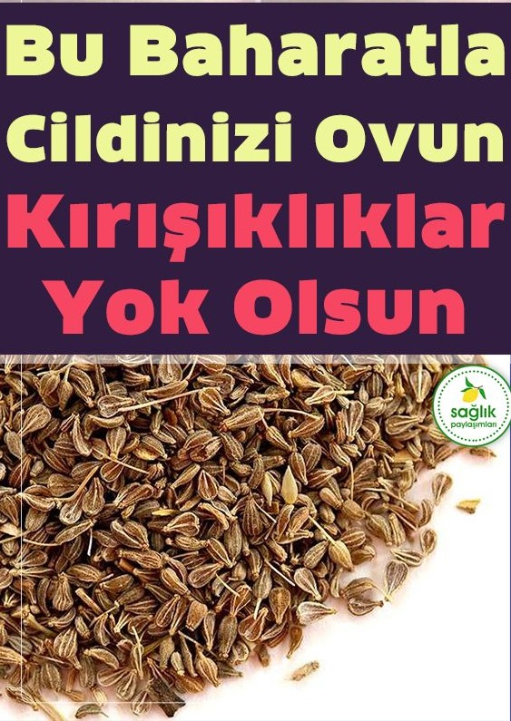 Bu Baharatla Cildinizi Ovun ve Kırışıklıklar Yok Olsun