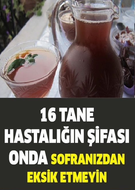 16 Hastalığın Takati Onda, Sofranızda Kesinlikle Bulunsun