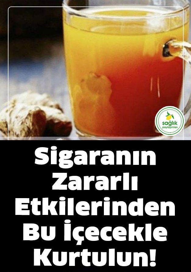 Sigaranın Hasarlı Tesirlerinden Bu Meşrubat ile Kurtulun