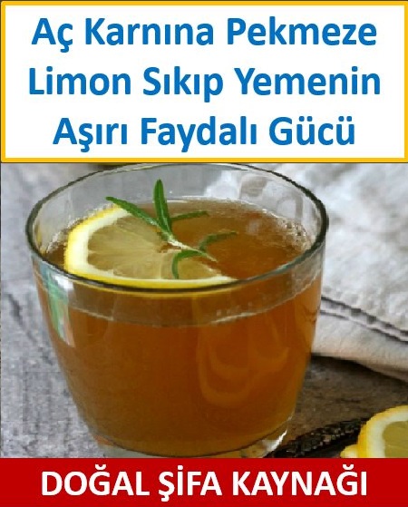 Öksürük Krizinden Fazla Kiloya, Birçok Soruna Çare Doğal Reçete: Pekmez Limon Karışımı