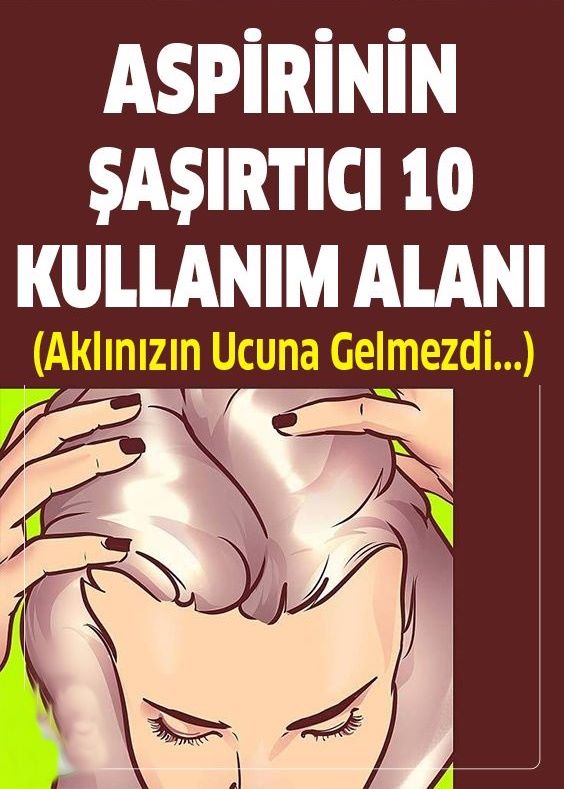 Asprinin geniş kullanım alanları
