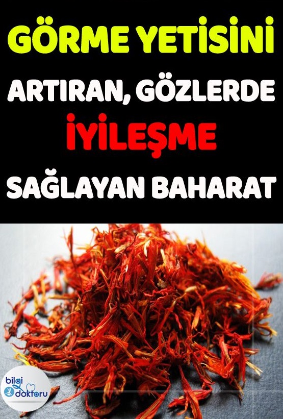 Görme Yetisini Artırıyor, Gözlerde İyileşme Sağlayan Baharat