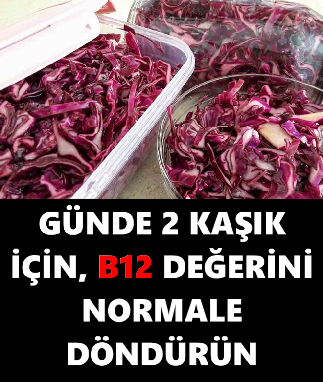Günde 2 Kaşık Kullanın B 12 Değerlerinizi Normale Döndürün