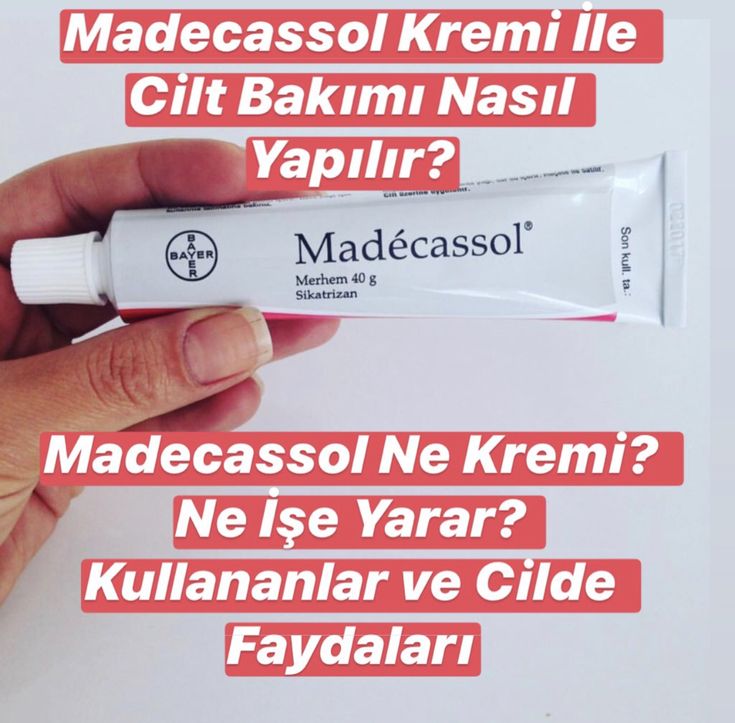 Evinizde bulundurun.İşte tüm faydaları.Madecassol Merhem Cilde Faydaları
