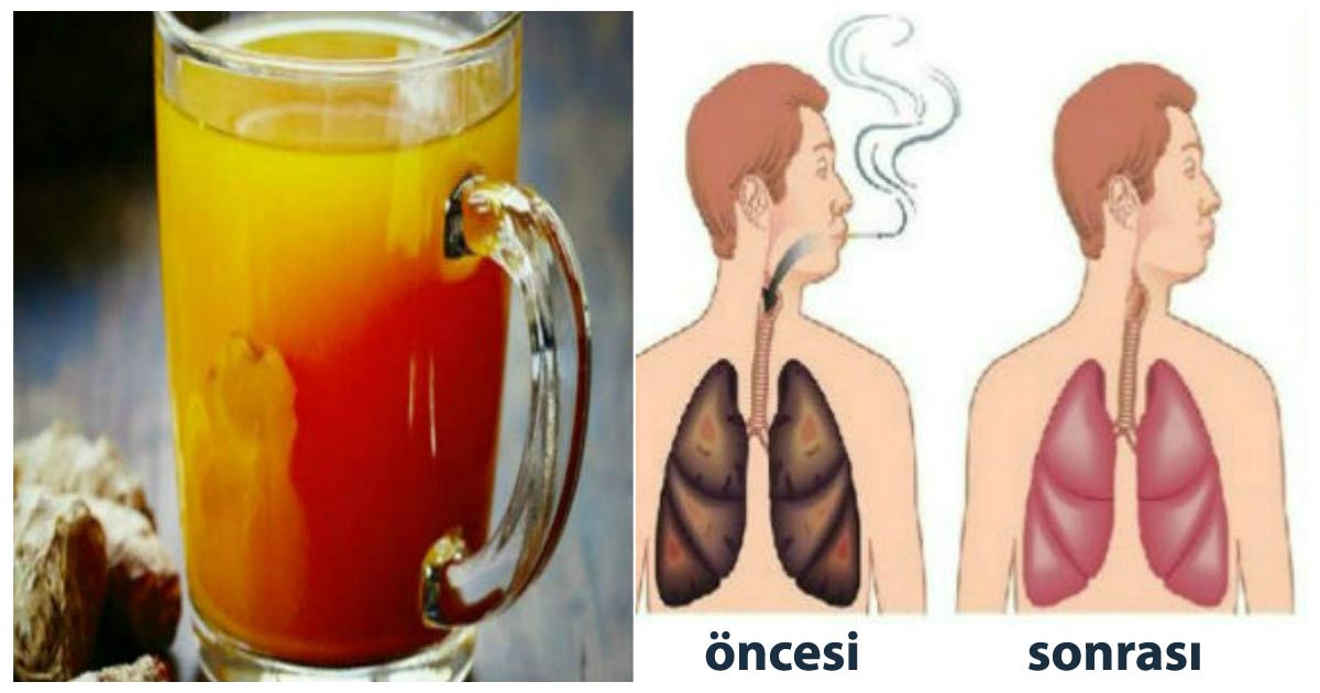 SİGARA İÇEN HERKES BU YAZIYI MUTLAKA OKUSUN. Bu içecek akciğerleri temizliyor!