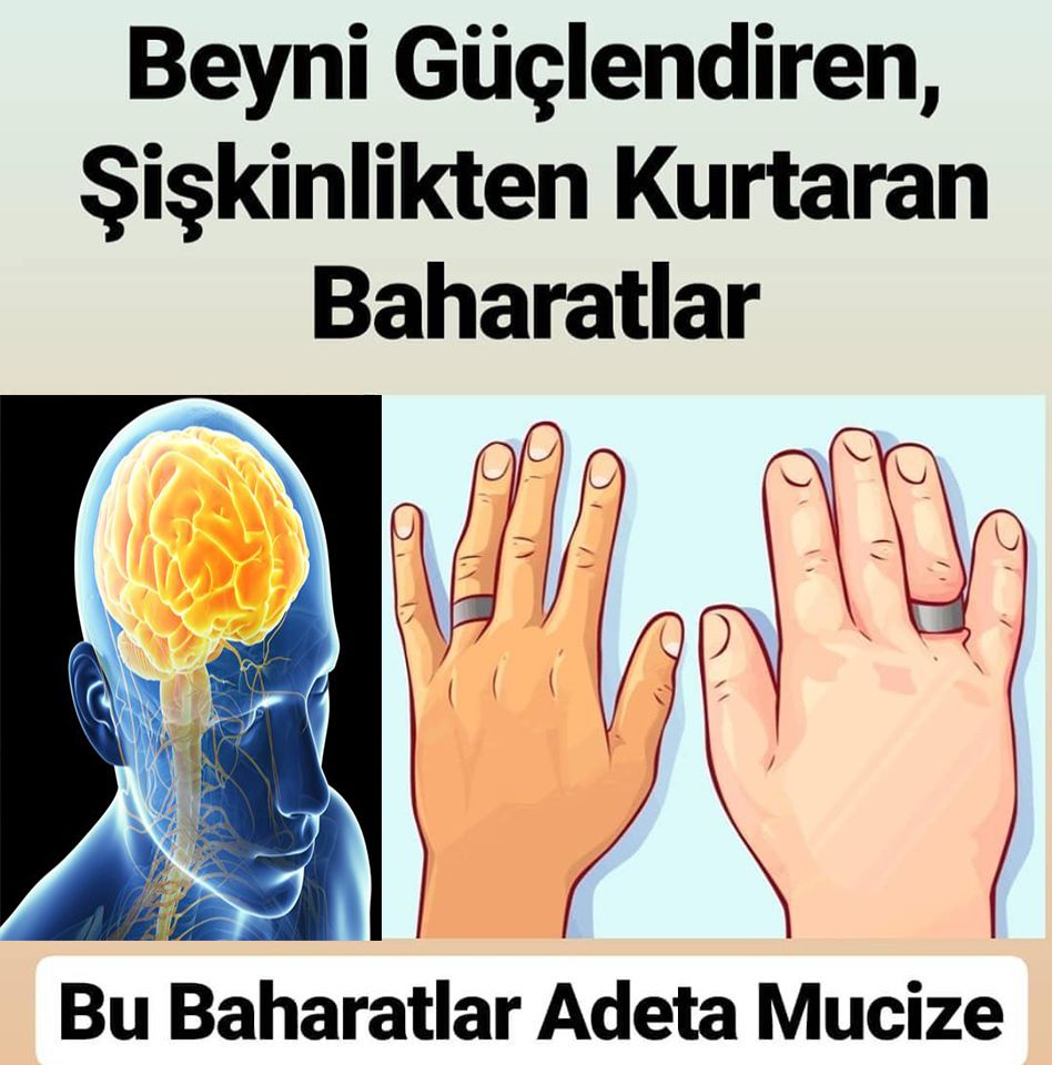 Bu Baharatlar Beyni Kuvvetlendiriyor Şişliklerden Kurtarıyor