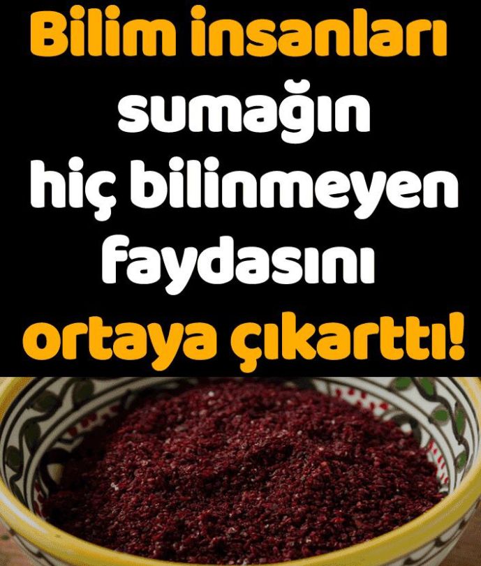 Bilim İnsanları Sumağın Hiç Bilinmeyen Faydalarını Ortaya Çıkardı