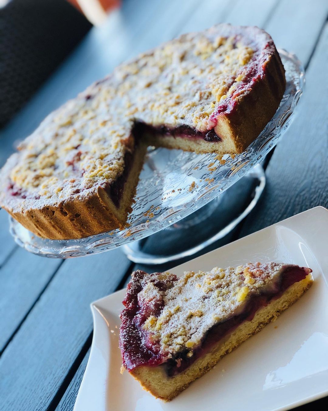 Mürdüm Erikli Tart