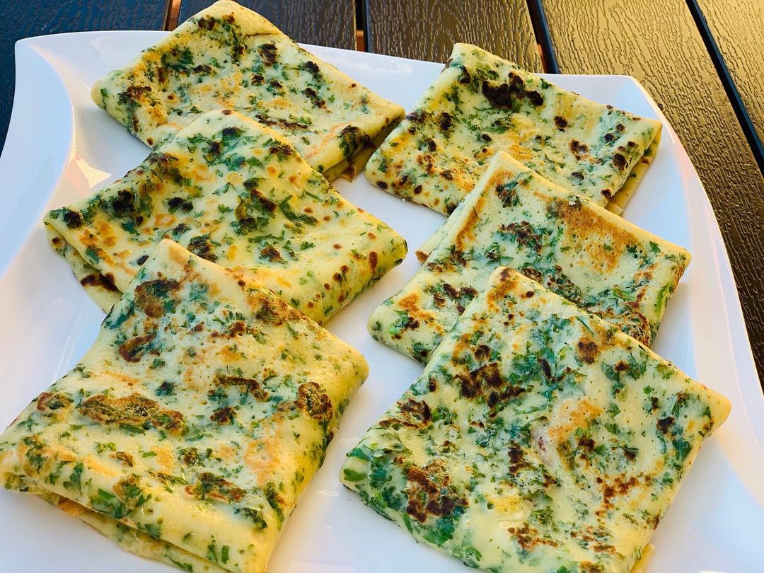 Su Böreği Tadında Krep Börek