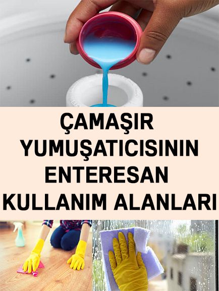 Çamaşır Yumuşatıcısının Enteresan Kullanım Alanları