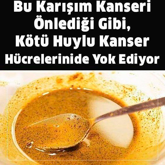 Kanserle Savaşan Mucize Üçlü Karışım