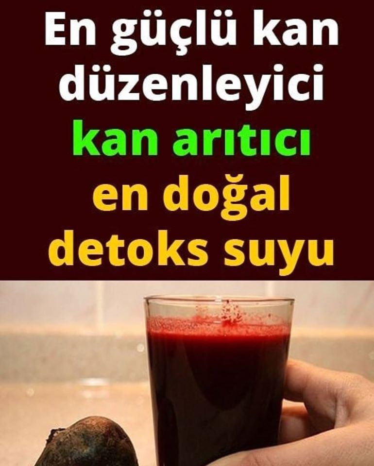 Kırmızı Pancar Mucizesi Kanser Düşmanı Süper Besin