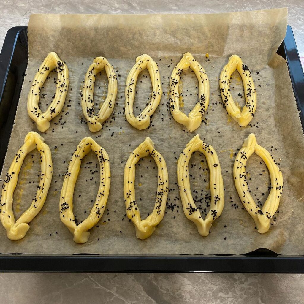 Pastane Usulü Çatal Kurabiye