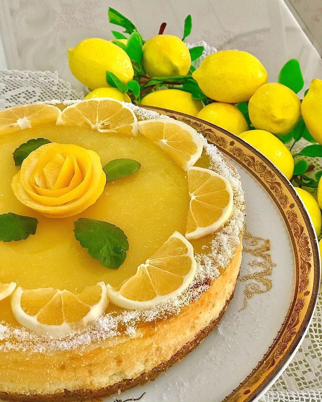 Limonlu Cheesecake