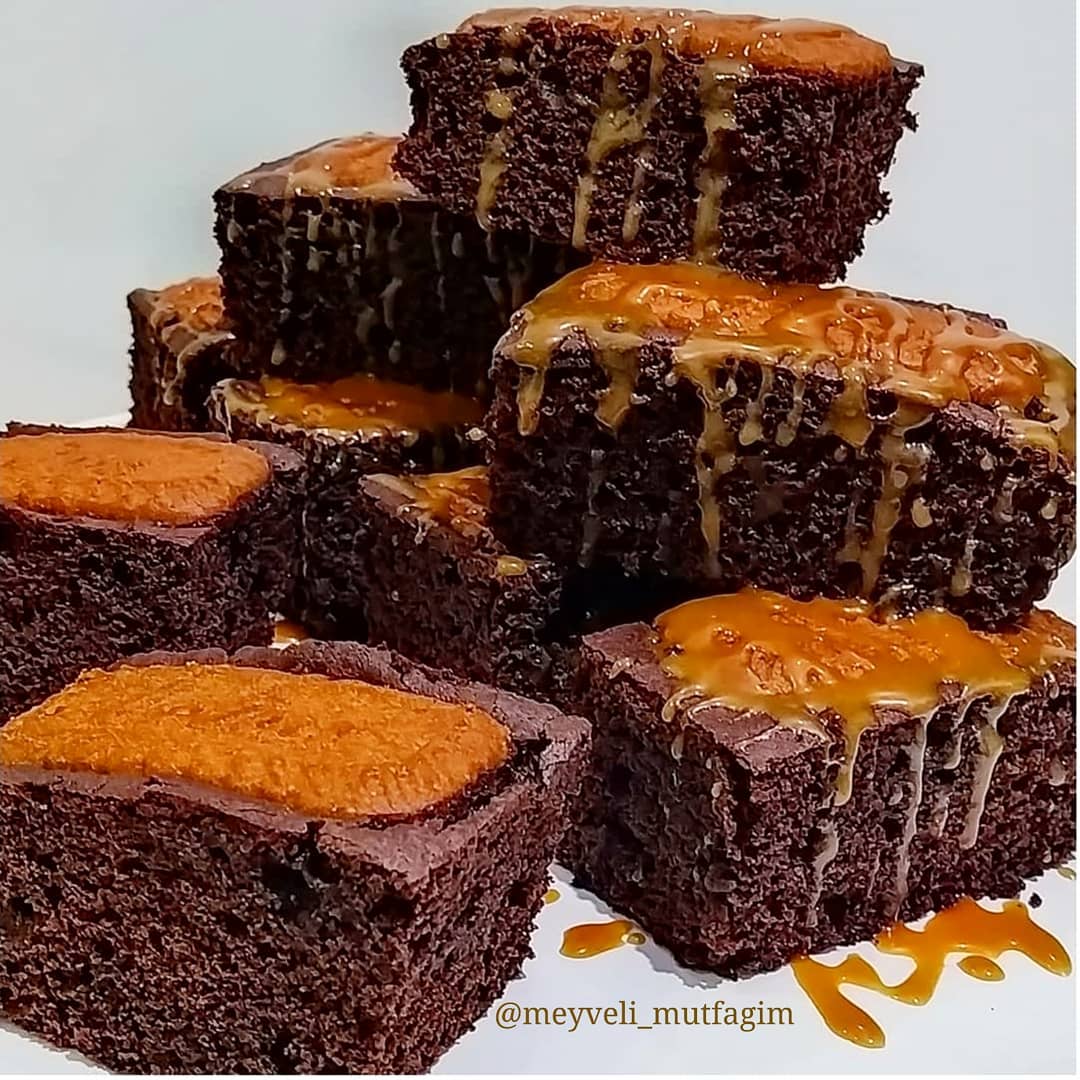 Lotus Bisküvili Brownie Kek