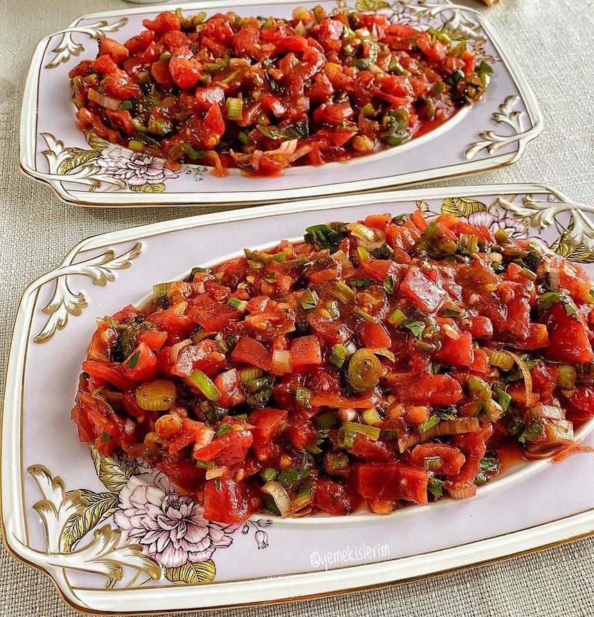Ezme Salata Tarifi