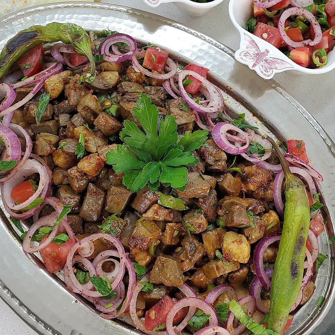 Kebap Tadında Kuzu Ciğeri