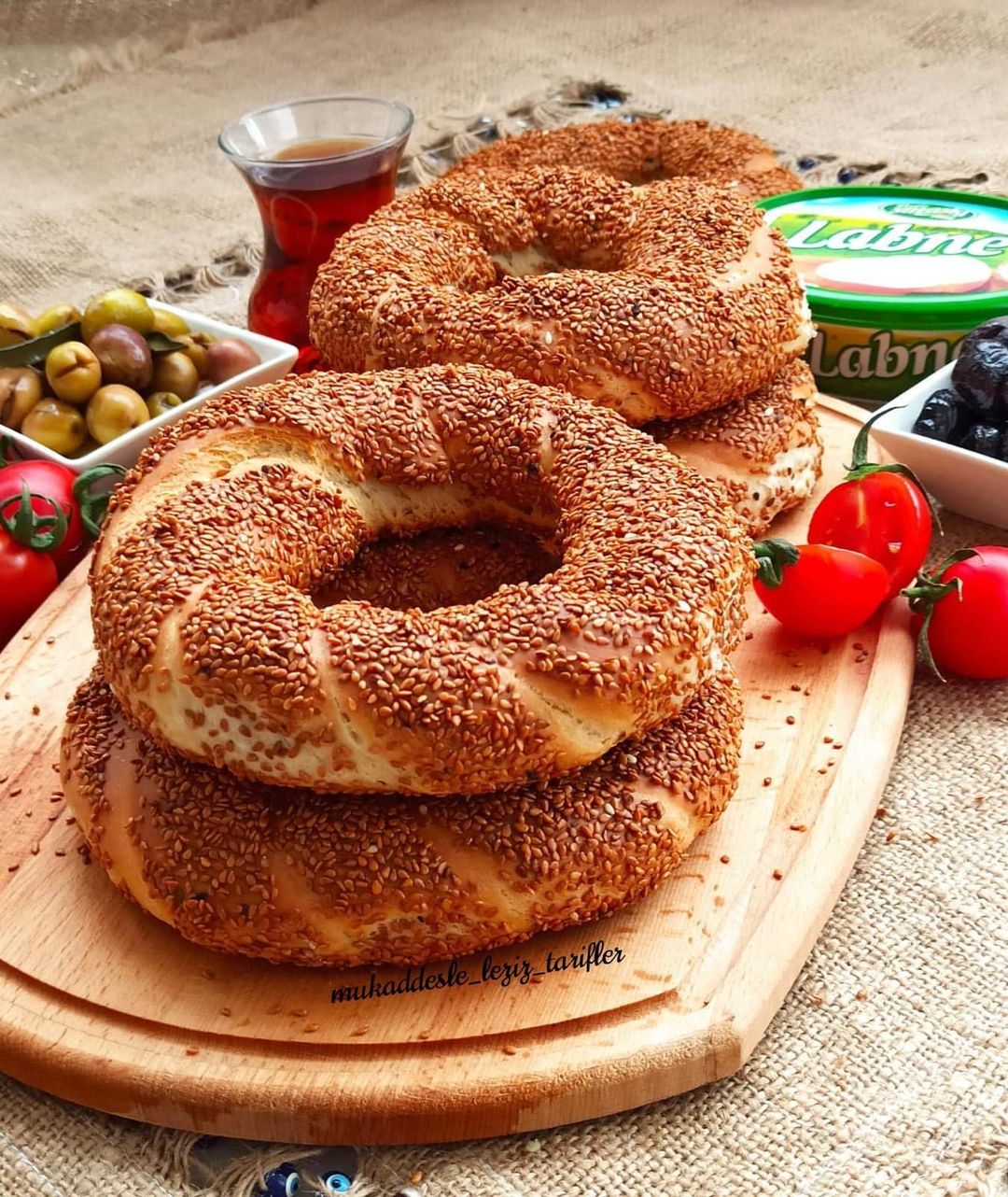 Sütlü Simit Tarifi