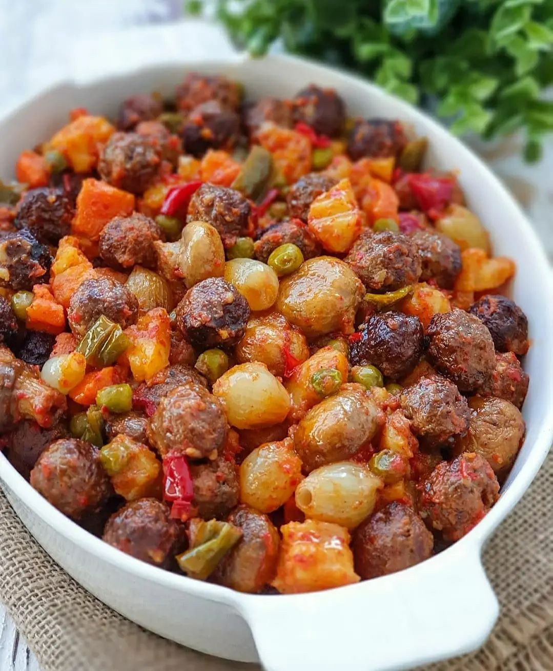 Köfteli Avcı Kebabı