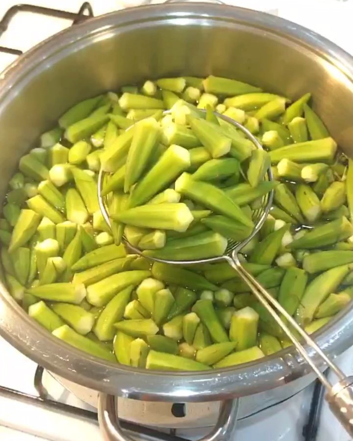 Dondurucuda Bamya Saklama