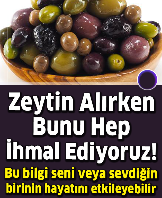 Zeytin Alırken Bunu Hep İhmal Ediyoruz!