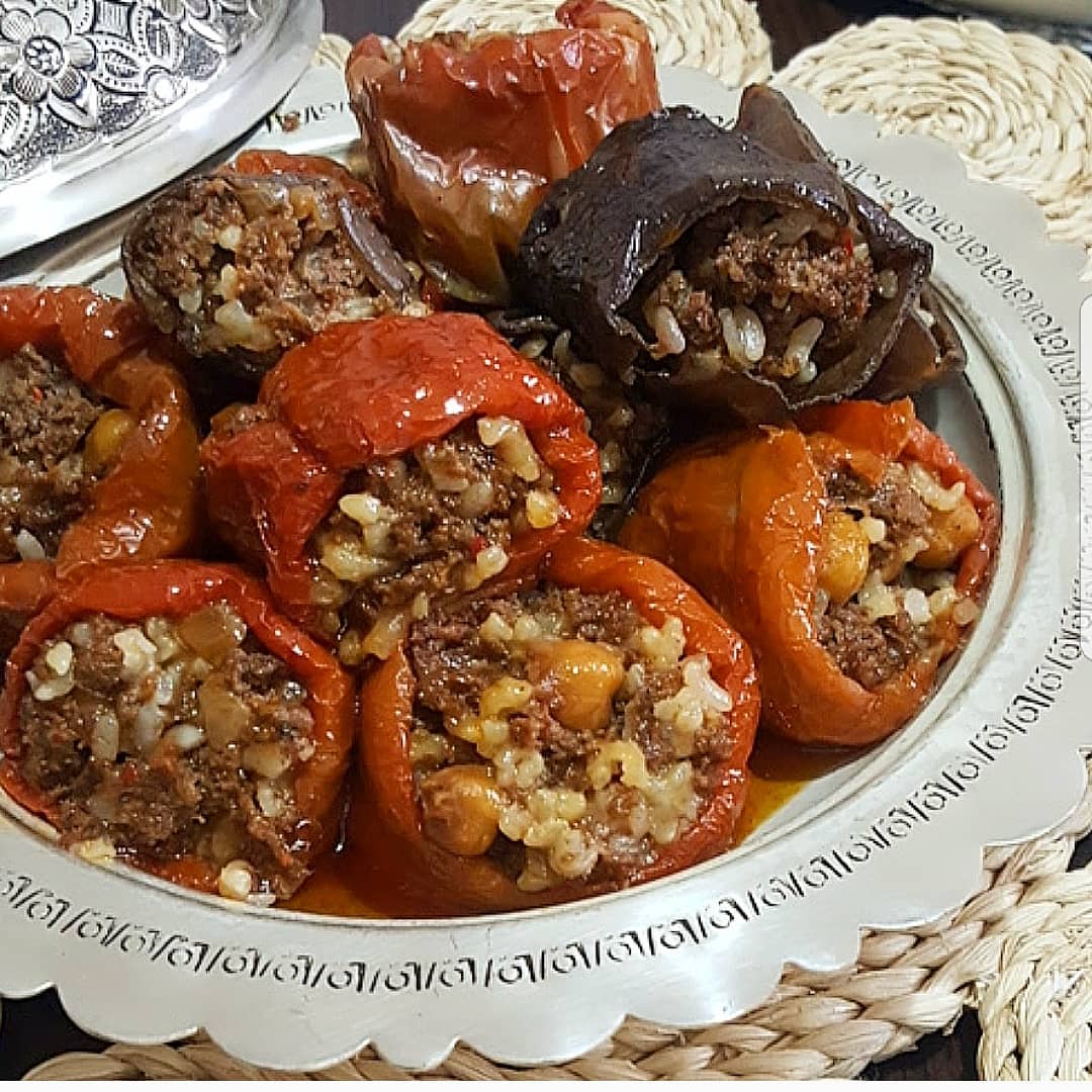 Kuru Patlıcan Biber Dolması