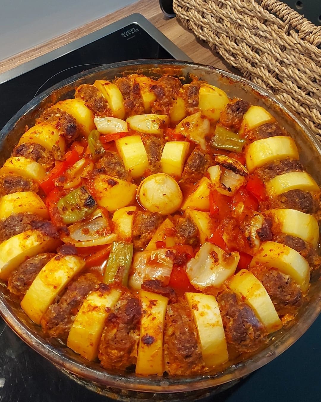 Fırında Patates Dizmesi