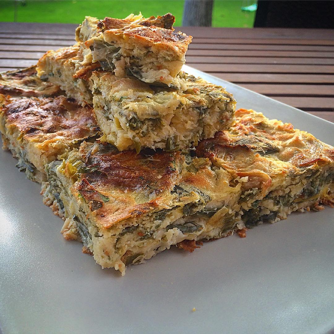 Pırasalı Kek