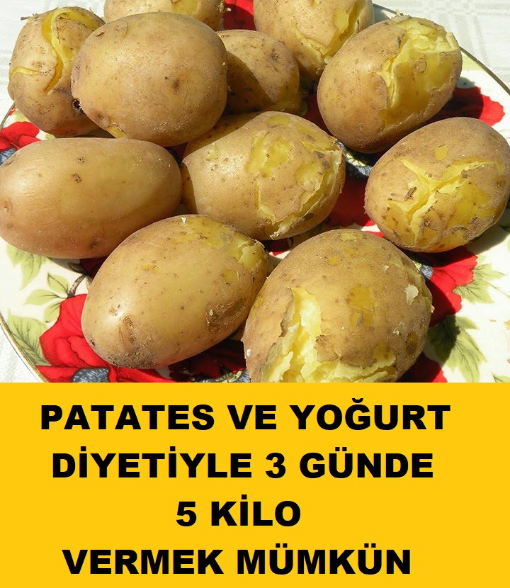 Patates Yoğurt Diyeti (3 Günde 5 Kilo)