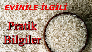 Evinizle ve Temizlikle Alakalı Pratik Bilgiler