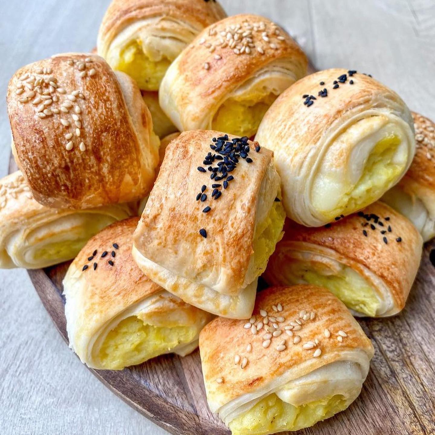 Patatesli Katmer Poğaça