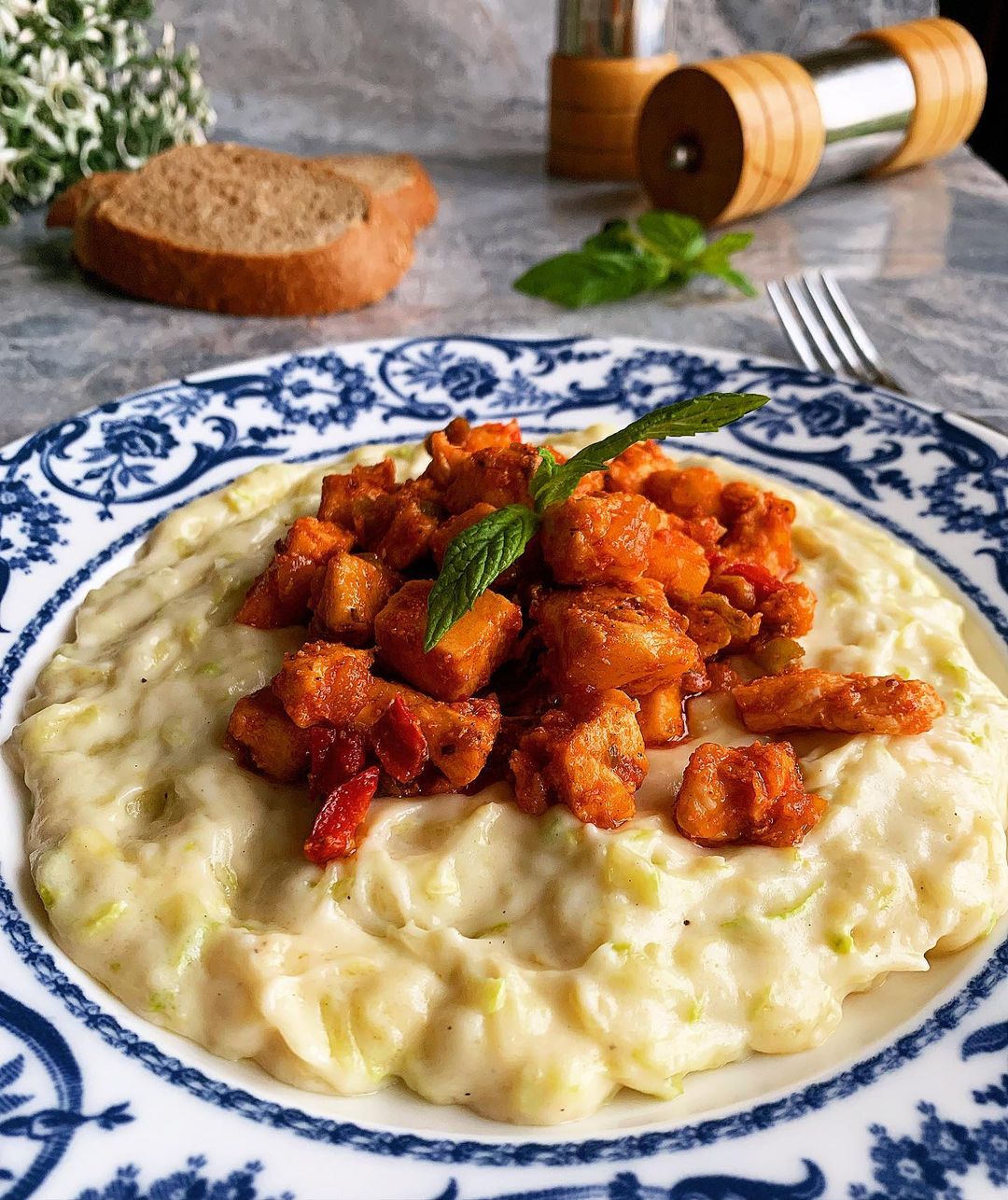 Kabak Beğendili Tavuk
