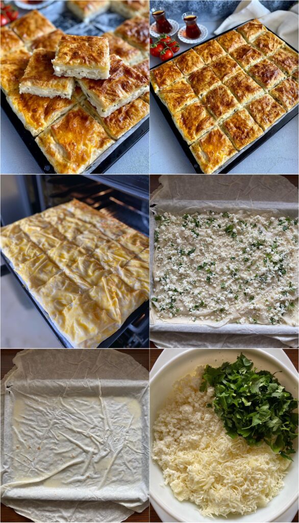 Su Böreği Tadında Sodalı Börek