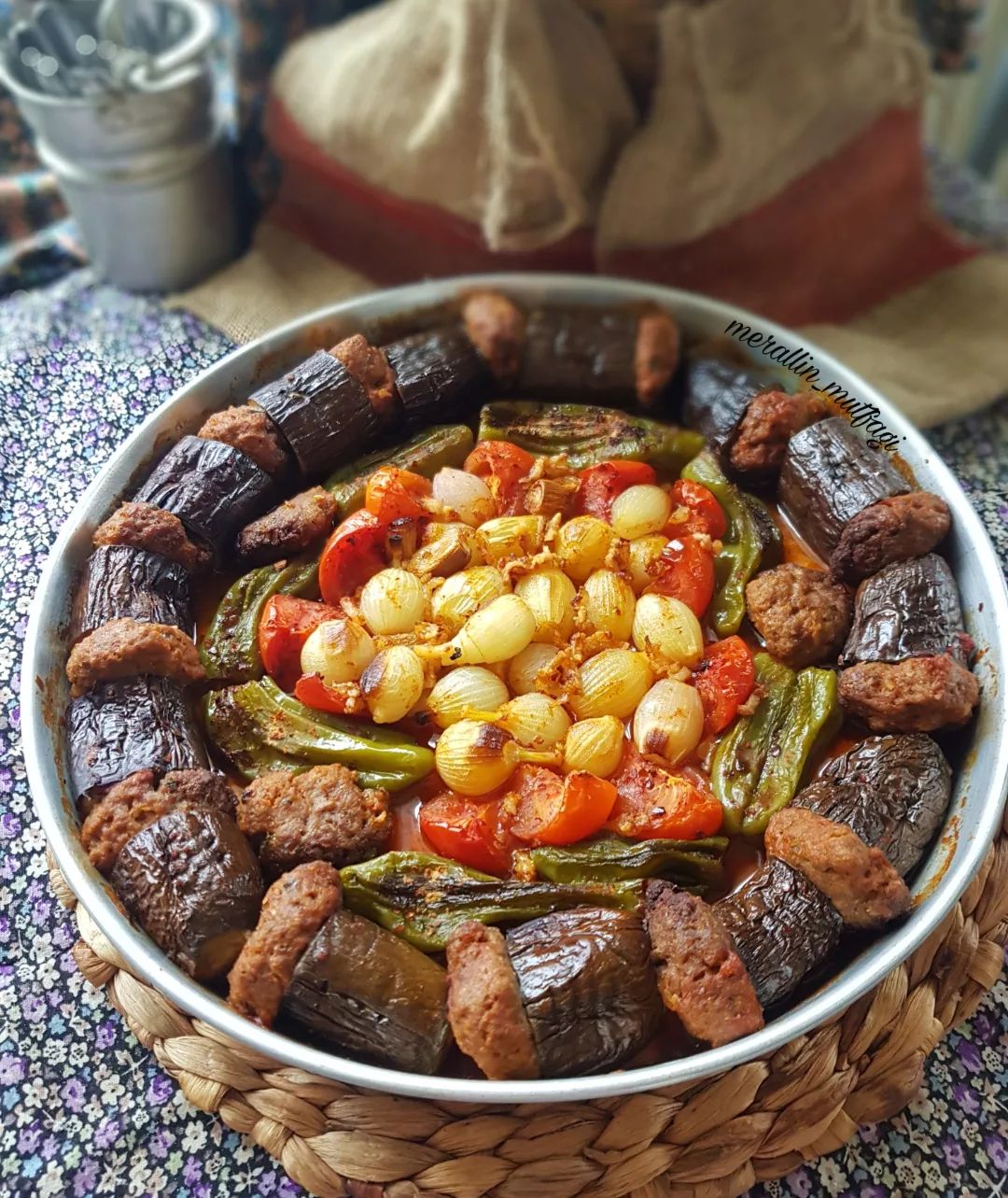 Fırında Patlıcan Kebabı