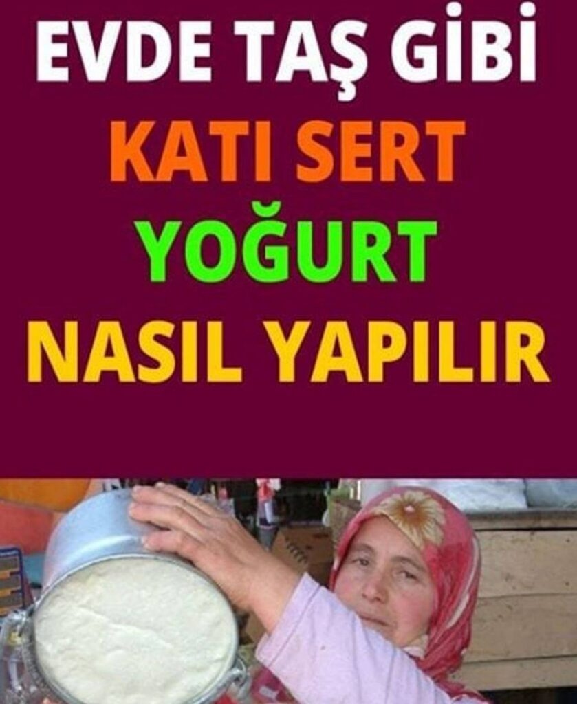 Evde Sert Yoğurt Yapmanın Püf Noktası