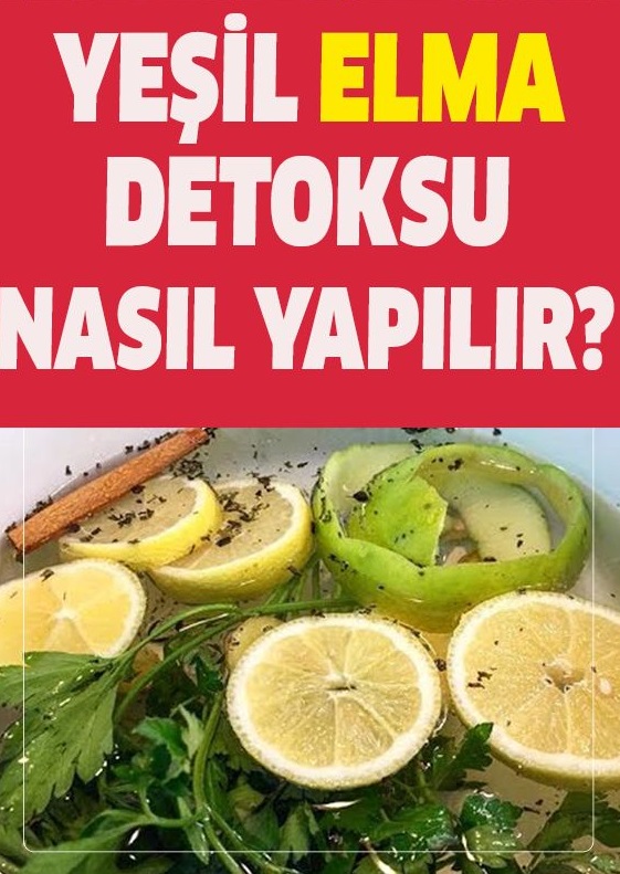Yeşil elma detoksuyla Etkili Bir Biçim de Yağ Yakın