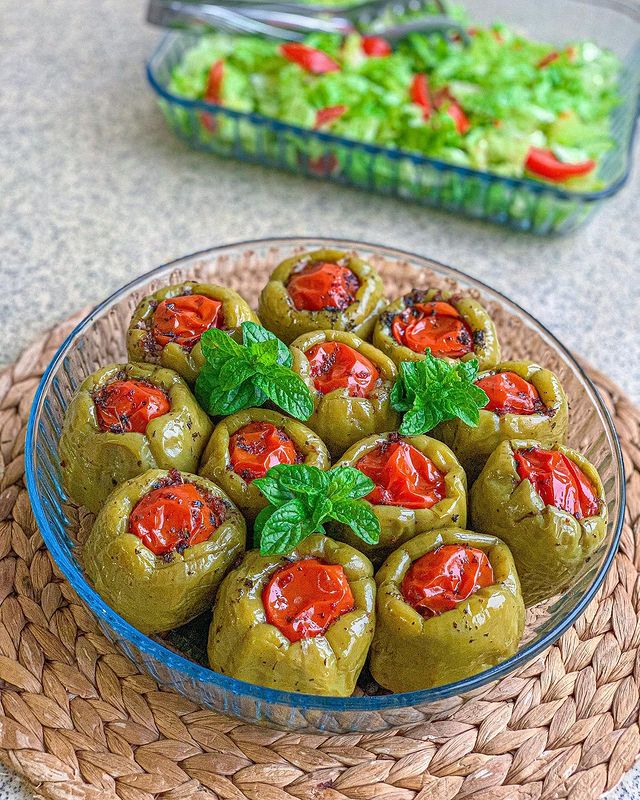 Zeytinyağlı Biber Dolması