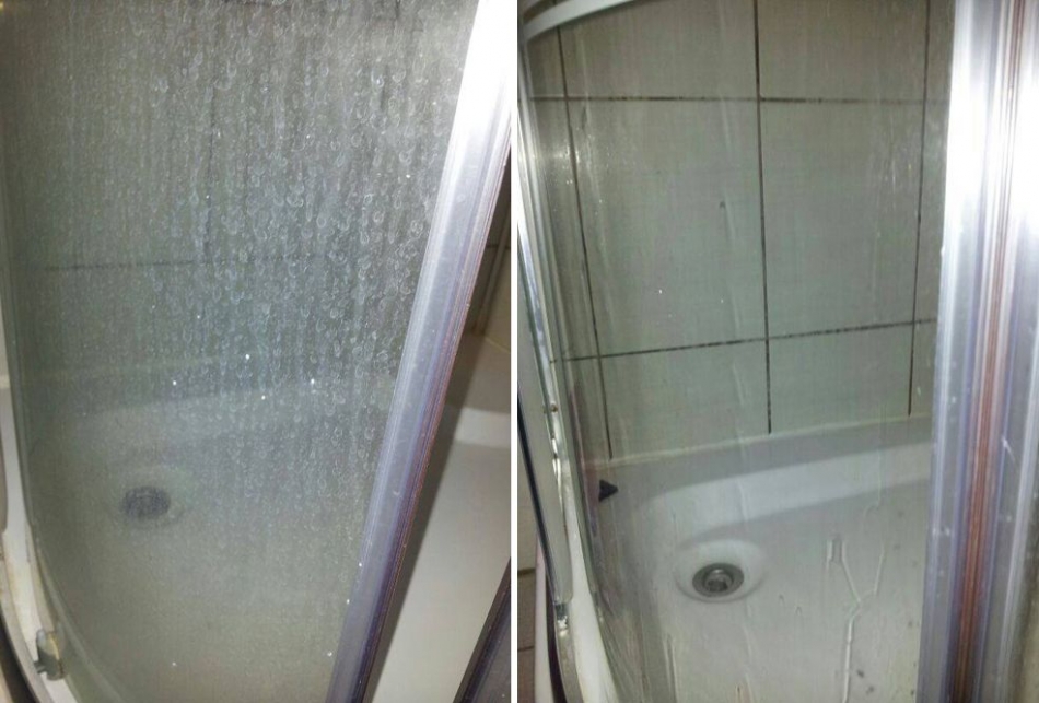 Duşakabindeki İnatçı Lekeleri Çıkarma Yolları Pratik çözüm