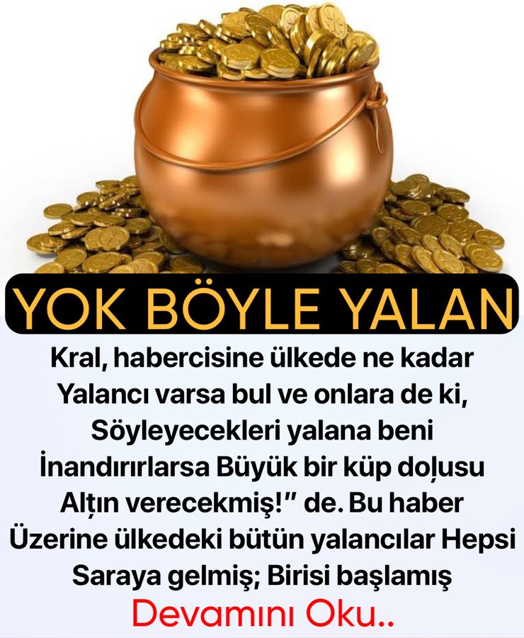 Kralın Küp Dolusu Altını...