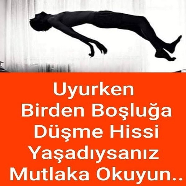 Uyurken ani düşüş hissi