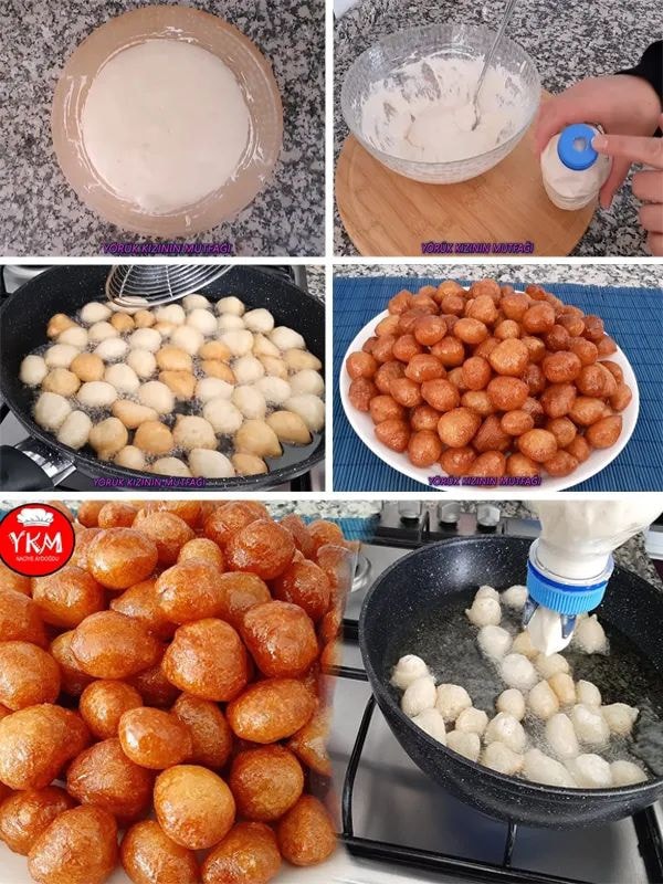 Yumuşamayan Yağ Çekmeyen Çıtır Lokma Tatlısı Tarifi