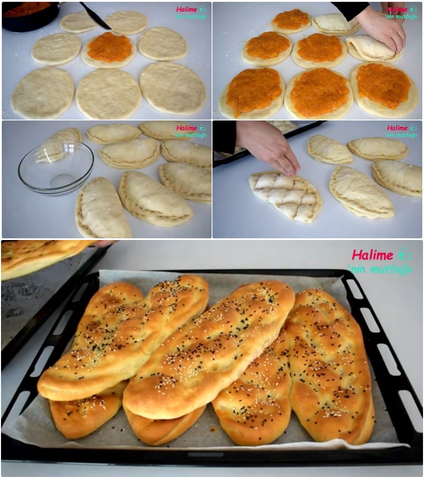 Patates Dolgulu Pide Tarifi