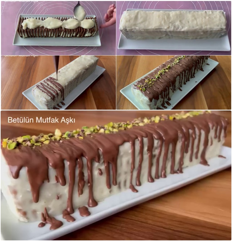 Bisküvili Baton Pasta