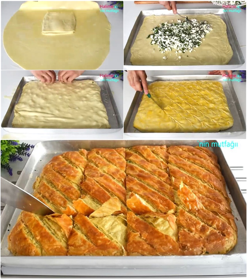 Çıtır Çıtır Peynirli Börek